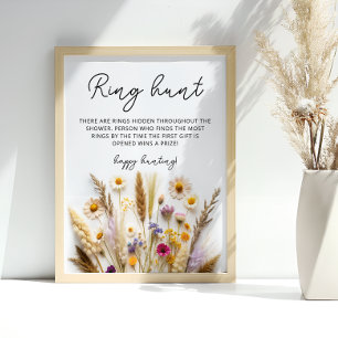 Liebe im Brautparty Bloom Poster