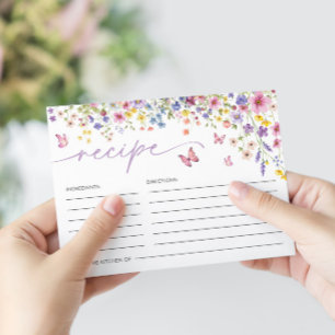 Liebe im Brautparty Blümflora-Schmetterling Begleitkarte