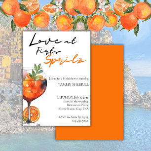 Liebe im ersten Brautparty des Spritzer Frühjahrs Einladung