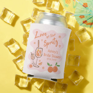 Liebe im ersten Spritz Brautparty Can Cooler Dosenkühler