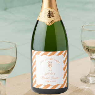 Liebe im ersten Spritz Brautparty Italienisch Aper