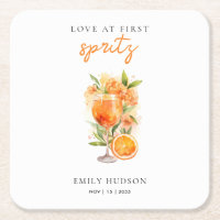 Liebe im ersten Spritz-Brautparty