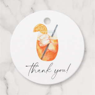 Liebe im ersten Spritz Brautparty vielen Dank Geschenkanhänger