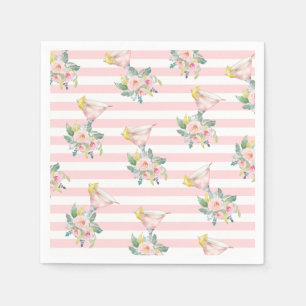 Liebe im First Sip Bright Cocktail Brautparty Serviette