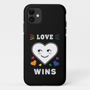 Liebe im Herzen gewinnt LGBTQ-Gay Pride Case-Mate iPhone Hülle