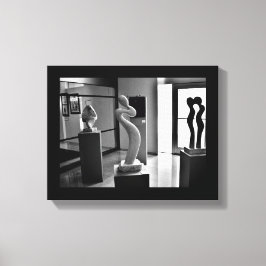 Liebe im Museum Leinwanddruck