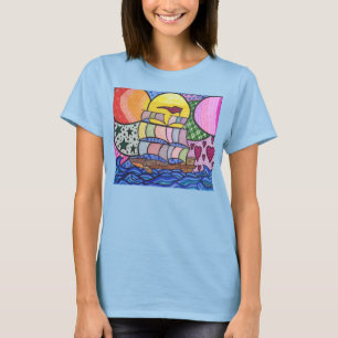 Liebe im Ozean T-Shirt
