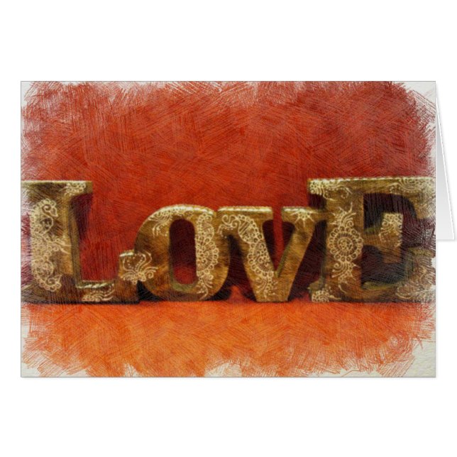 Liebe im Rot (Vorderseite (Horizontal))