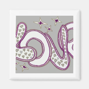 Liebe im Stil der 60er Jahre Magnet