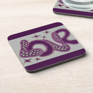 Liebe im Stil der 60er Jahre Untersetzer