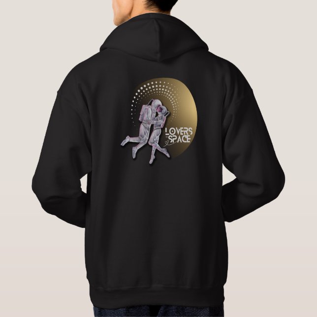 Liebe im Weltraum Hoodie (Rückseite)