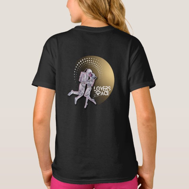 Liebe im Weltraum T-Shirt (Rückseite)