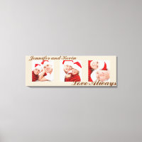 Liebe Immer individuelle Triptych Foto Kunst tauch