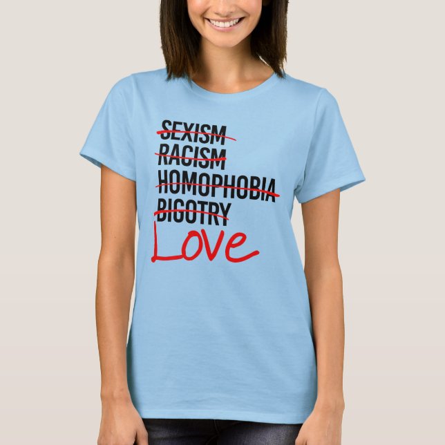 LIEBE IMMER T-Shirt (Vorderseite)