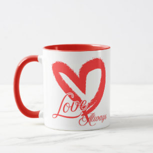 Liebe immer tasse