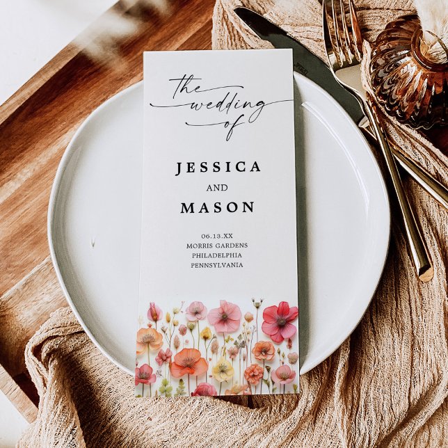 Liebe in Bloom Blume stems dreifaches Hochzeitspro Flyer (Von Creator hochgeladen)