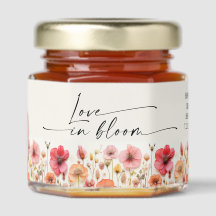 Liebe in Bloom Brautparty Honey Jar Favoriten