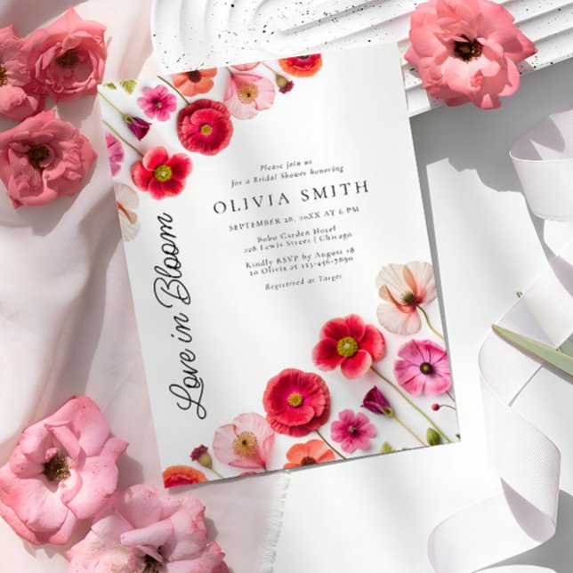 Liebe in Bloom Brautparty laden Einladung (Von Creator hochgeladen)