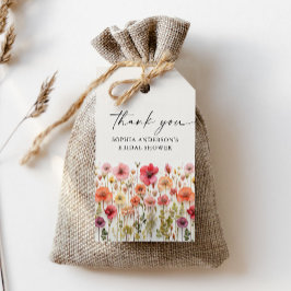 Liebe in Bloom Brautparty Round Gour Tags Geschenkanhänger