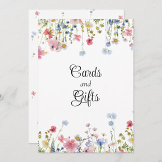 Liebe in Bloom Wildblume Geschenke-Zeichen