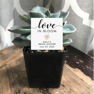 Liebe in blühenden Blume Brautparty favorisieren T Begleitkarte