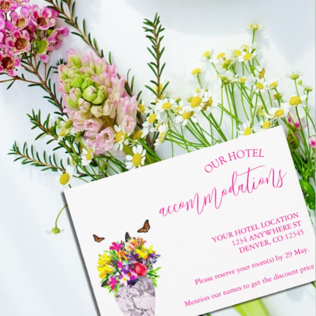 Liebe in blumengeschmückten Hochzeitswohnungen Begleitkarte (Von Creator hochgeladen)