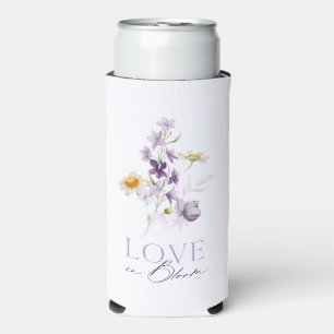 Liebe in Blümflora kann kühlen Selters Dosenkühler