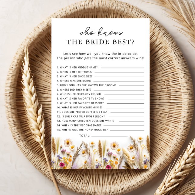 Liebe in Boom, der Braut das beste Duschspiel kenn (Von Creator hochgeladen)