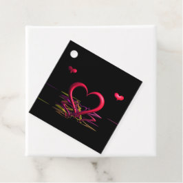 Liebe in den Geschenketiketten der Dunkelheit Geschenkanhänger