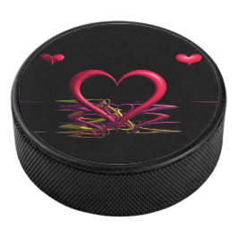 Liebe in der Dunkelheit Eishockey Puck