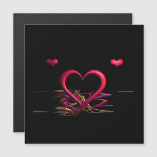 Liebe in der Dunkelheit-Magnetkarte Magnetkarte
