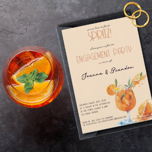 Liebe in der ersten Spritz-Aquarellgruppe Save The Date