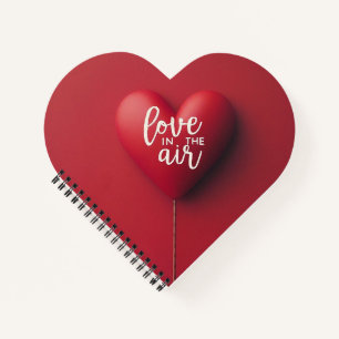 Liebe in der Luft Notizbuch