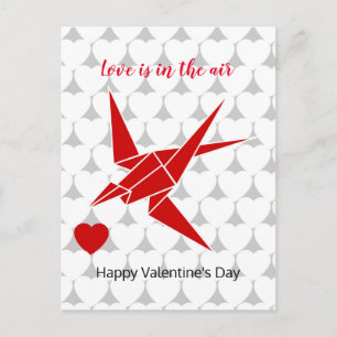 Liebe in der Luft Postkarte