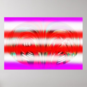 Liebe in der Nebelkunst Poster