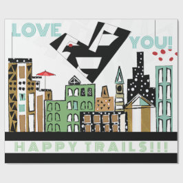 LIEBE IN DER STADT GESCHENKPAPIER