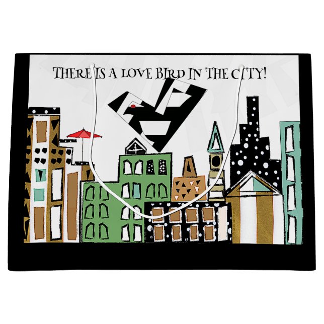 LIEBE IN DER STADT GROßE GESCHENKTÜTE (Vorderseite)
