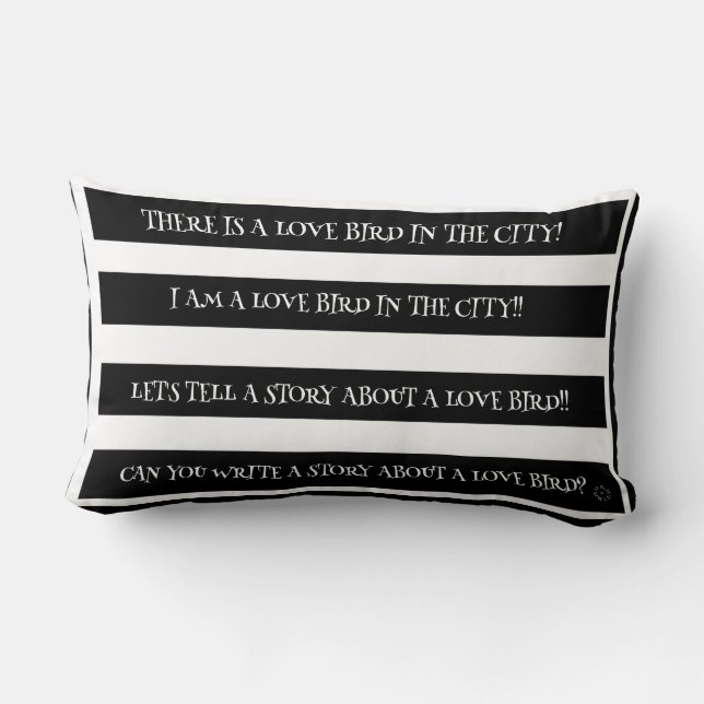 LIEBE IN DER STADT LENDENKISSEN (Rückseite)