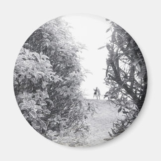 Liebe in einem Foto Magnet
