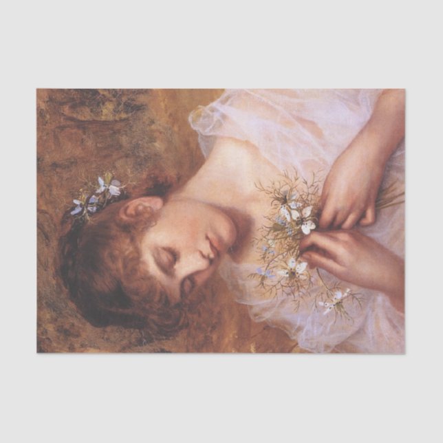 Liebe in einem Mist von Sophie Anderson Seidenpapier (Vorderseite)