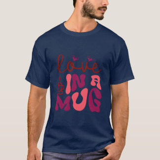 Liebe in einer Tasse vintage T-Shirt