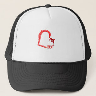 Liebe in Ihrem LKW-Hut Truckerkappe
