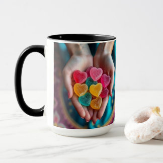 Liebe in jedem Schluck Tasse