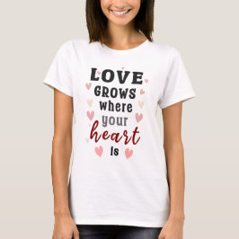 Liebe in jedem Stich T-Shirt