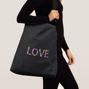 Liebe in jeder Form Inspirierend Tragetaschen Mit Langen Trägern