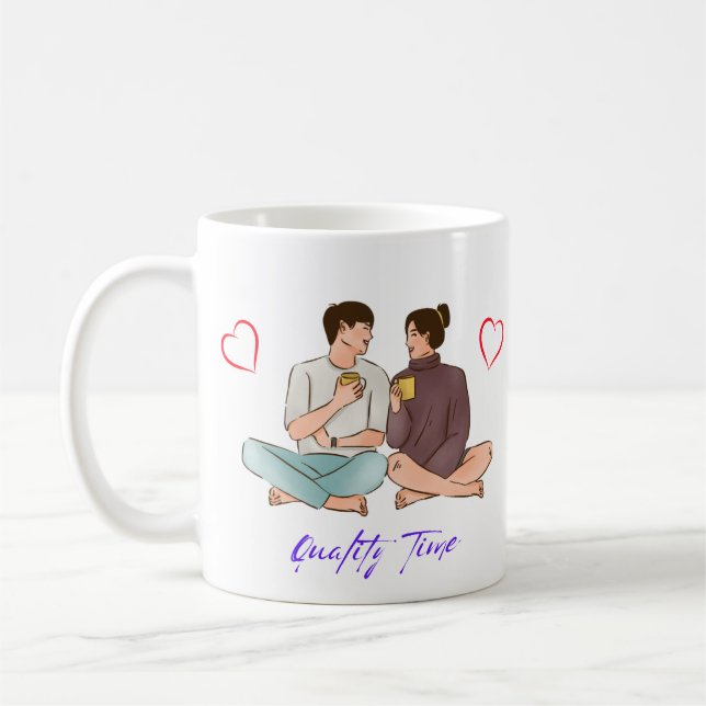 Liebe in jeder Sippe, Qualitätszeit, mehrmaliges F Kaffeetasse (Links)