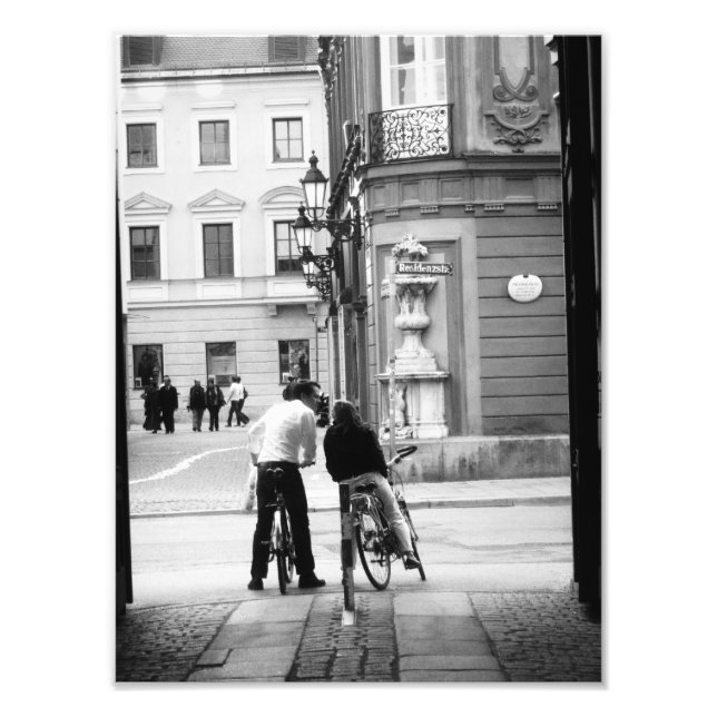 Liebe in München Fotodruck (Vorne)
