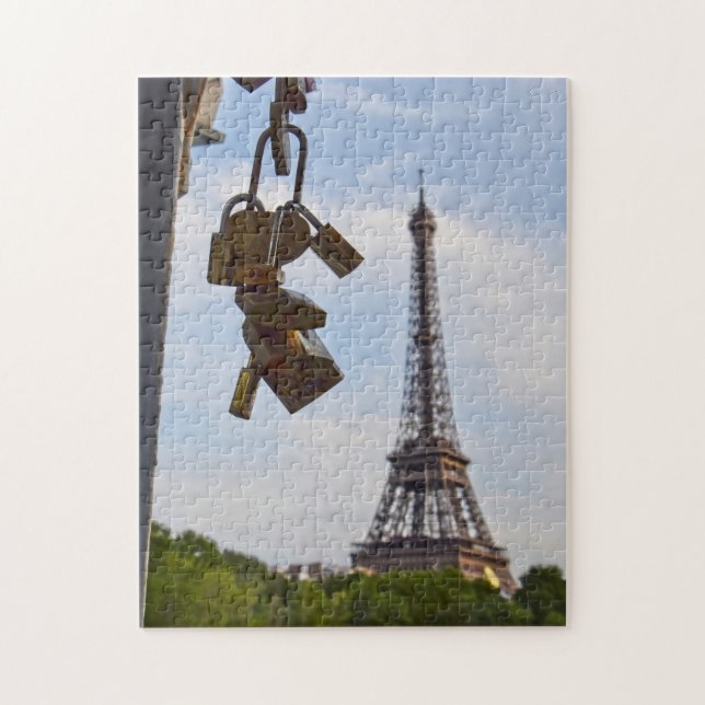 Liebe in Paris - 11x14 - 252 Stk Jigsaw Puzzle (Vertikal)