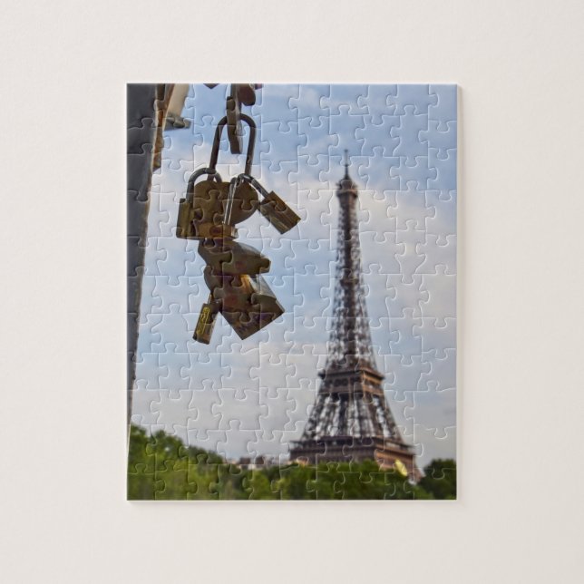Liebe in Paris - 8x10 - 110 Stk Jigsaw Puzzle (Vertikal)