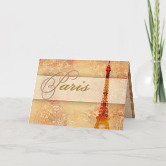 Liebe in Paris Karte